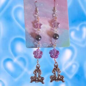 Gemini Zodiac earrings
